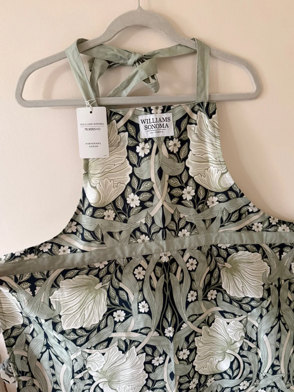 NWT WILLIAM SONOMA - WILLIAM MORRIS PIMPERNEL APRON